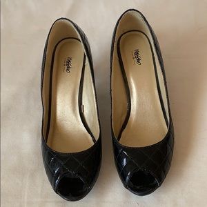 Mossimo Quilted Patent Leather Pumps